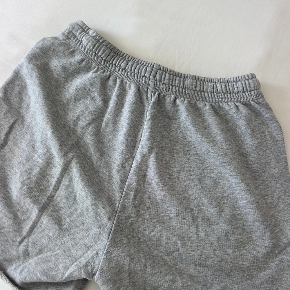Richer‎ Poorer Mens Heather Grey French Terry Sweat Shorts Raw Hem Small